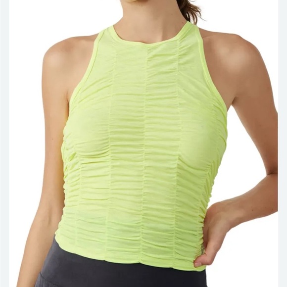 FP Movement Neon Ruched Free Fold Tank size small - Picture 1 of 5